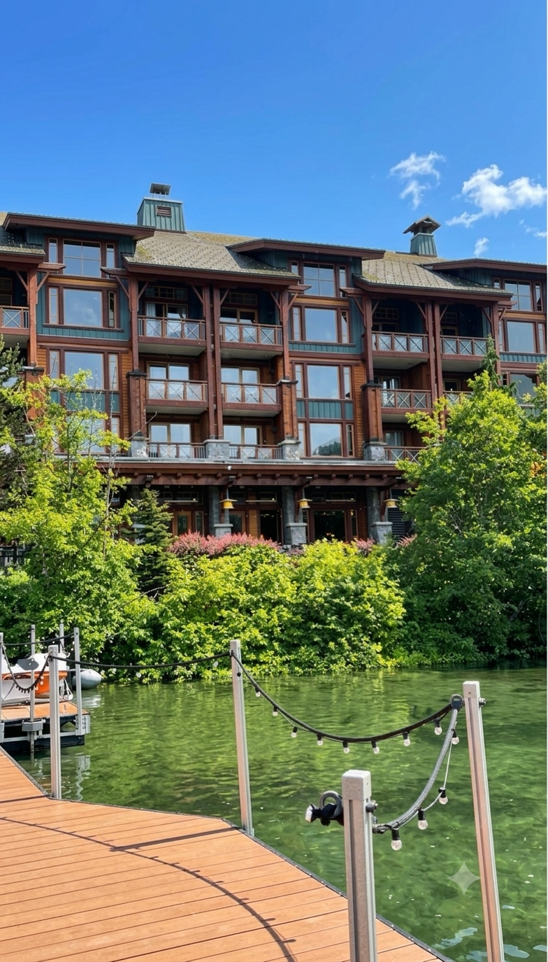 Nita Lake Lodge dock